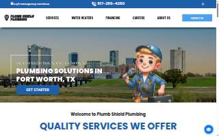 Reliant Plumbing of Austin website