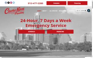 Clarke Kent Plumbing website