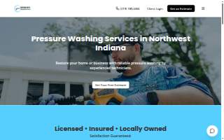 Integrity Pressure Wash website