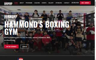 Hammond Boxing Club Inc website