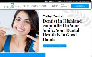 Colby Dental website