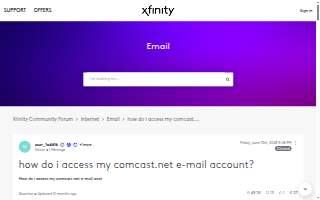 Xfinity Store by Comcast Branded Partner website