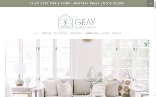 Gray Staging and Design website