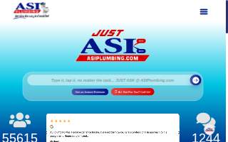 ASI Plumbing website