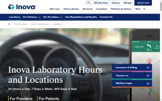 Outpatient Rehabilitation of St Mary Medical Center website