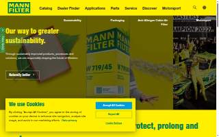 Mann's Inc website