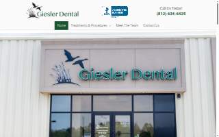 Giesler Dental website