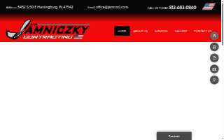 Jamniczky Contracting Inc website