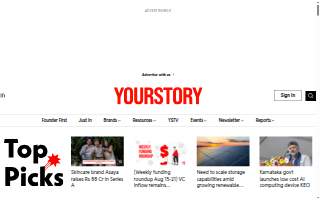 Yourstory Photography website