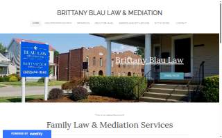 Brittany Blau Law website