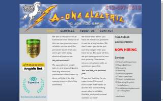 A-One Electric website