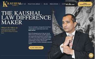 Kaushal Law LLC website