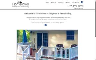 Hometown Handyman & Maintenance website