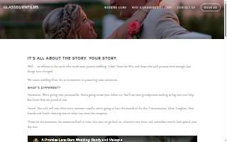 GlassburnFilms website