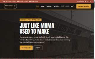 Sands Body Shop website