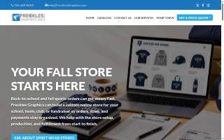 Freckles Graphics Inc website