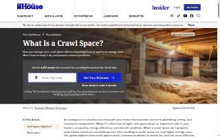 Crawlspace Remediation LLC website