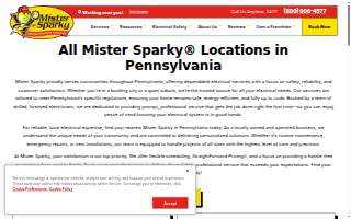 Sparky Brains Tutoring website
