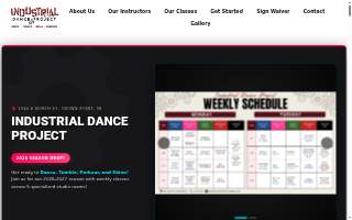 Industrial Dance Project of Lake Station website