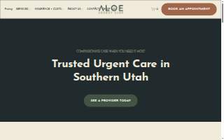 Aloe Mortgage website