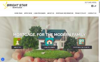 Bright Star Mortgage website