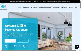 Elite Essence Cleaners website