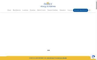Family Allergy & Asthma - Madison, IN website