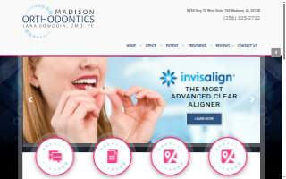 Madison Orthodontics website