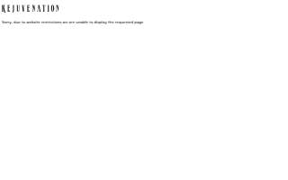 Rejuvenation Skin Care website