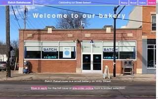 Batch Bakehouse website