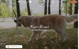 Kem Road Animal Hospital website