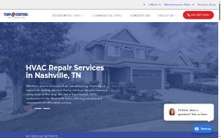 Temp Control Heating & Air Conditioning website