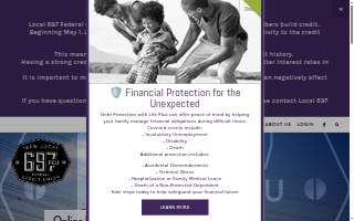 Local 697 Federal Credit Union website