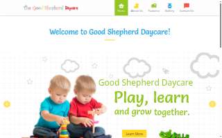 Good Shepherd Daycare website