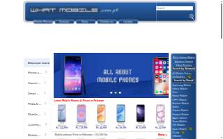 Mobile Reboot website