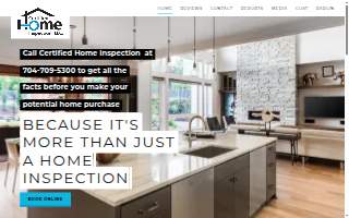 Certified Home Inspection LLC website
