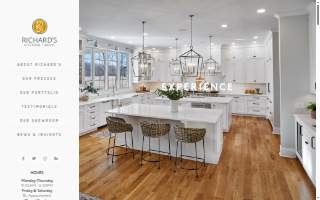 Richard's Kitchens + Baths website