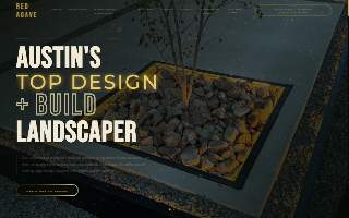 Red Agave Lawn + Landscape website