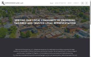 Kirkwood Law, LLC website