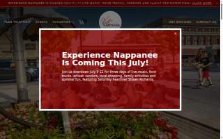Nappanee Family Eyecare website