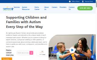 Lighthouse Autism Center - New Castle website