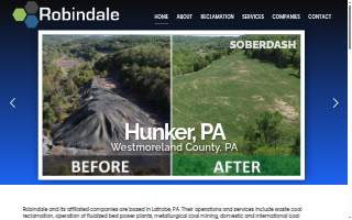 Robindale Services website