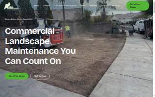 Action Yard and Tree Service website