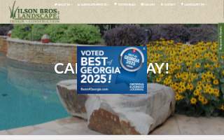 Wilson Bros. Landscape website