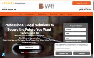Brock Legal LLC website