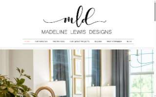 Madeline Lewis Designs website