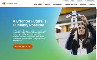 ManpowerGroup Perú website