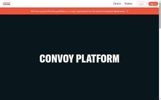 Convoy Food Truck Ventanilla website