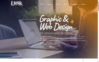 Lusk Creative Co website