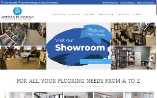 Artizan Flooring website